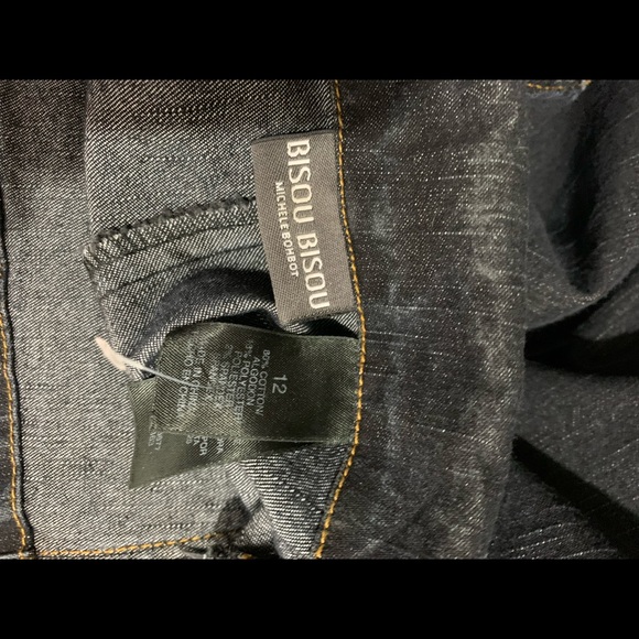 Denim blue waist Slimming Styles jacket Size M - Picture 11 of 11